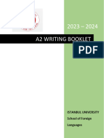 2023-2024 A2 Writing Booklet