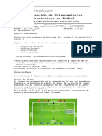 Planilla de Observacion Técnico Fútbol 2021