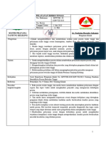 Sop Penanganan Risiko Pada Pelayanan Risiko Tinggi Klinik Pratama Tanjung Keliling