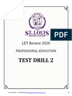 Test-Drill-II-Prof.-Ed Edited For PDF