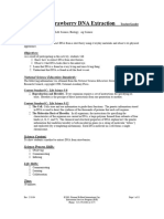 DNA Extraction Worksheet