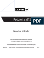 M13 Stompbox Modeler Pilot's Guide - Portuguese