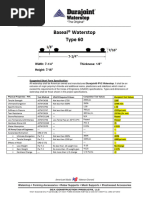 Durajoint Type 60 Data Sheet - PVC - DJ