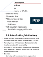 Chapter II Choice Involving Risk