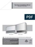 Energysaver 1005FDT Operation and Installation Manual