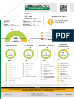 Dekra Garantido: Dados Do Veículo Parecer Final