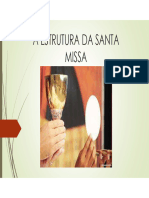 A Estrutura Da Santa Missa