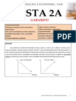 Lista de Exercícios Estruturas de Mercado