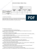 Planificacion Anual 3 Años-2017