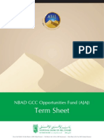 Term Sheet: NBAD GCC Opportunities Fund (AJAJ)