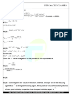 Electrochemistry 45 Key