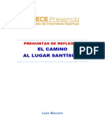 Comparto 'EL CAMINO AL LUGAR SANTÍSIMO. Preguntas de Reflexión.' Contigo