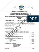 Bit4205 Network Programming Eve Supp