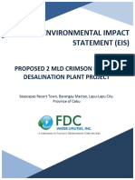 1st Draft EIS 2MLD Crimson Mactan Desalination Plant Project Nov 2021