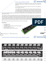 72 Channel Serial To Parallel Driver 74HC595 and ULN2803