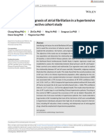 Prevalence and Prognosis of Atrial Fibrillation in A Hypertensive