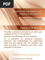 Midterm Topic 4 Products or Services