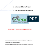 AIP-Dry Transformer Standard Op - Maint.manual