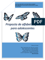 Proposta de Alfabetização para Adolescentes-Esta