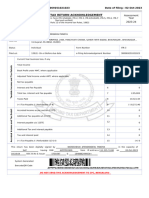 Indian Income Tax Return Acknowledgement: Acknowledgement Number:380069251021023 Date of Filing: 02-Oct-2023