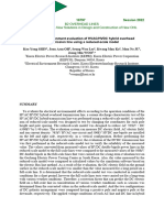 CIGRE Electrical Environment Evaluation of HVACHVDC Hybrid OHTL