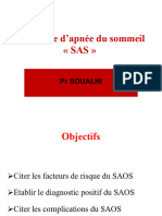 Syndromes D'apnée Du Sommeil Soualhi COURS PNEUMO