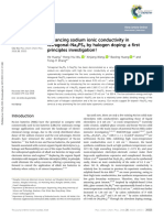 Paper: Enhancing Sodium Ionic Conductivity in Tetragonal-Na PS by Halogen Doping: A First Principles Investigation