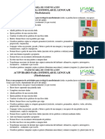 Actividades Morfosintaxis