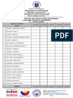 Attendance 11 Council Mass Demo Practice Template