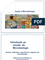 1 Introdução A Microbiologia