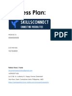 Business Plan-SKILLCONNECT