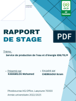 Rapport Stage