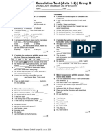 HighNote1 U1-2 Cumulative Test B