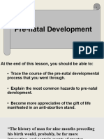 The Prenatal Development.. PPT Presentation