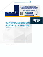 Atividade Extensionista - Pesquisa de Mercado - Uninter