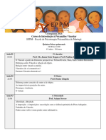 Cronograma Curso Psicanalise Vincular 2024 - Completo Com Minicurrículo Das Professoras