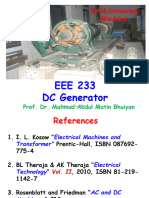 EEE 233 DC Generator: 2kVA Universal Machine