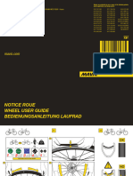 Mavic Sas: Wheels Are Protected by One or More of The Following Patents, Patent Applications and Design Patent