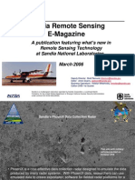 Sandia Remote Sensing E-Magazine