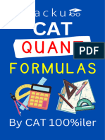 CAT Formulas PDF