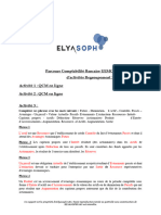 Parcours Comptabilité Bancaire UEMOA - Cahier Dactivité Regroupement 1