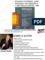 Delors, Jacques e Eufrazio, José Carlos - Educação Um Tesouro A Descobrir