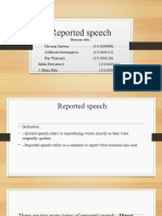 Reported Speech