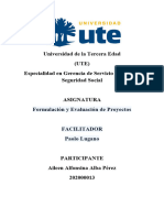 Formulación y Evaluación de Proyectos Practica 1