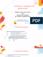 Quimiocinas y Receptores de Quimiocinas - Melanie Celic Carreto Tereza