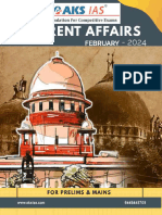 February 2024 Current Affairs - AKSIAS DO YOU SUCCESS TELEGRAM CHANNEL