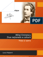 Mihai Eminescu Ziua Nationala A Culturii - Copie