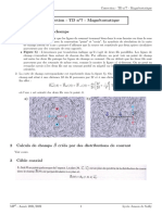 TD 7 Magnetostatique Correction