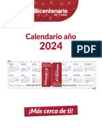 CALENDARIO Bolsillo 2024