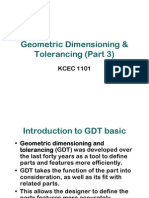 9c - Geometric Dimension Ing & Tolerancing (Part 3)